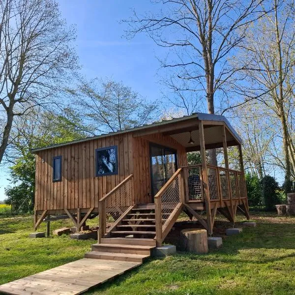 Les Cabanes d'Isa - Cab'Fer, хотел в Flexanville
