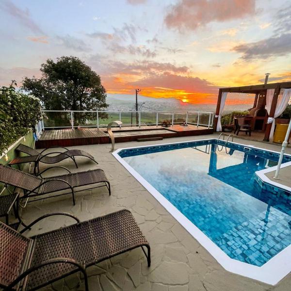 Paraíso Exclusivo- Piscina, Lareira e Natureza