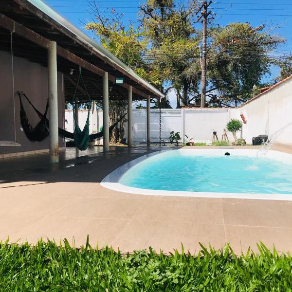 Casa com Piscina Privativa Rústica e Moderna