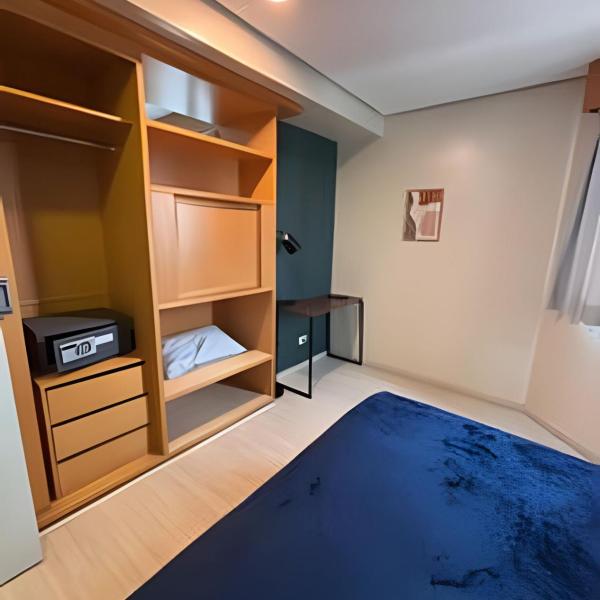 Flat ótima localização com vaga - Foto 4