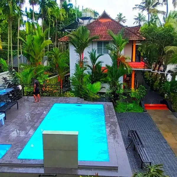 The Lake Paradise Boutique Resort, hotel in Alleppey