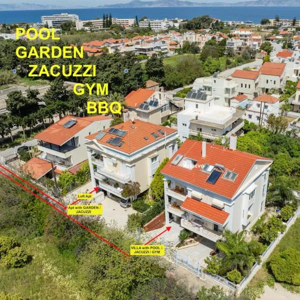 A&B Ialysos villas and apartments, hotelli kohteessa Ialyssos