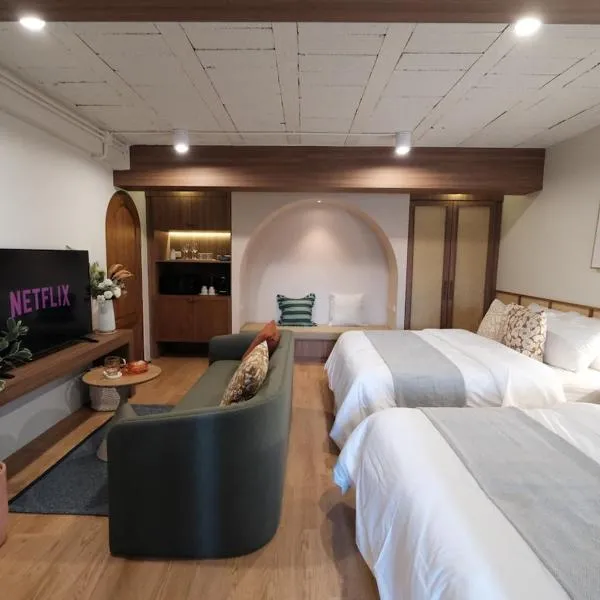 The Shantipan Mandala - Cozy City Retreat 400m from BTS Station, hotel v destinaci Bangkok