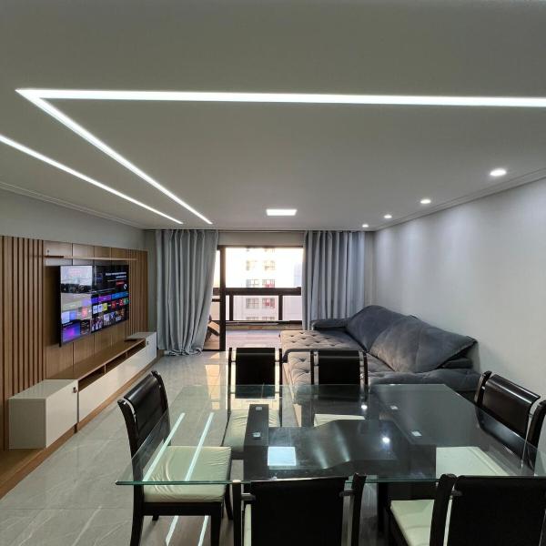 Apartamento Completo com Vista para o Mar e Wi-Fi 600MB - Foto 3