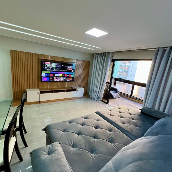Apartamento Completo com Vista para o Mar e Wi-Fi 600MB - Foto 4