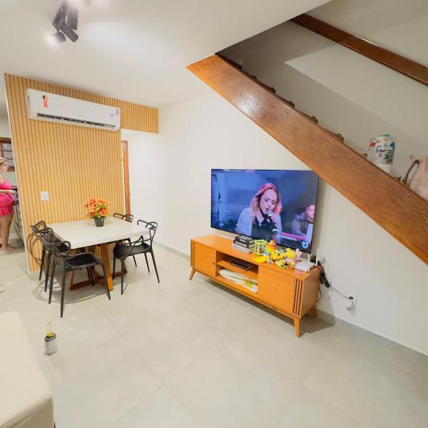 Casa Duplex Climatizada a 50 mts da Praia Bacutia Melhor praia de Guarapari - Foto 5