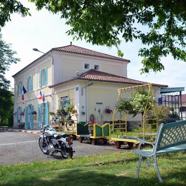 Avenue de la Gare – hotel w mieście Riscle