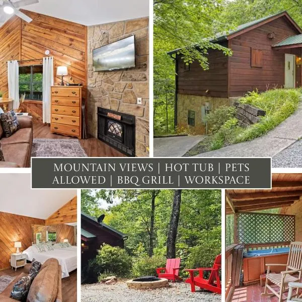 Cozy Sevierville Cabin W Mountain Views & Hot Tub, khách sạn ở Sevierville