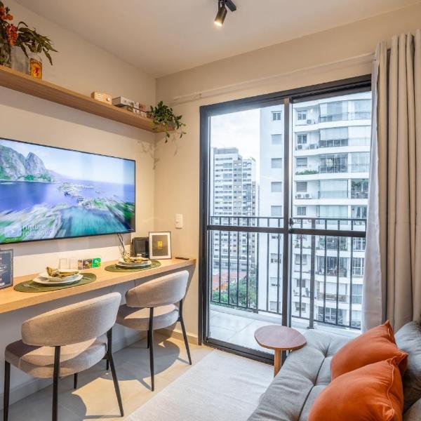 Studio Boho Exclusivo na Faria Lima - V1305