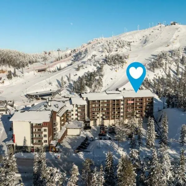 Ruka City Chalets, ski-in ski-out, 2ski lift pass, hotel u gradu 'Ruka'