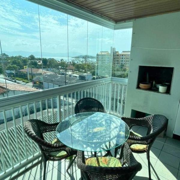 C141 Lindo apartamento com vista para o mar em Canasvieiras - Foto 5