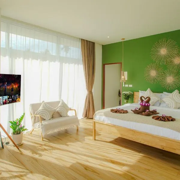 Paradise House - 1BR - Calm & Green Garden Stay - Heart of Thong Sala - 4K SmartTV, hotel in Ko Pha Ngan