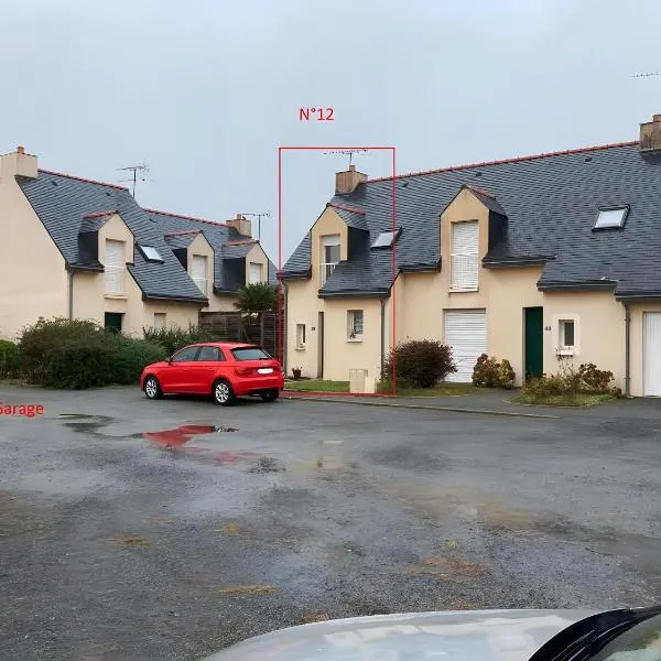 Kerann 1mn de la plage avec jardin, hotel en La Turballe