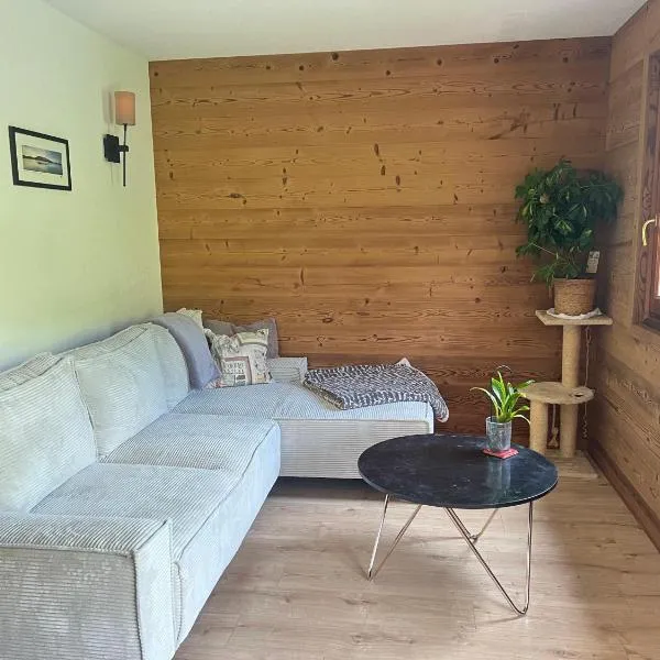 Cozy apartment with mountain view, hôtel à Flumet