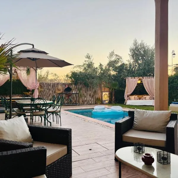Private Villa BSF - Pool & Spa - Palm Golf, hotel a Marràqueix