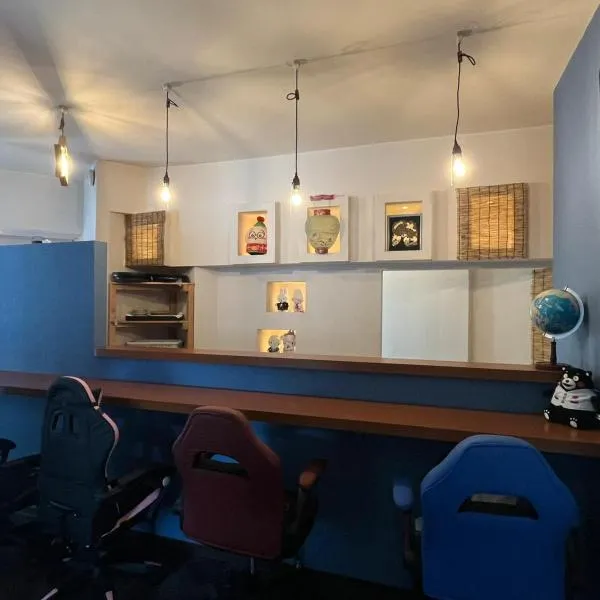 omusubi house ーCAFE STYLE、Kamimashikiのホテル
