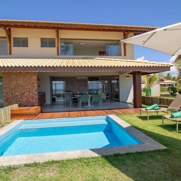 Irresistível Bangalô com Piscina em Imbassaí - N01