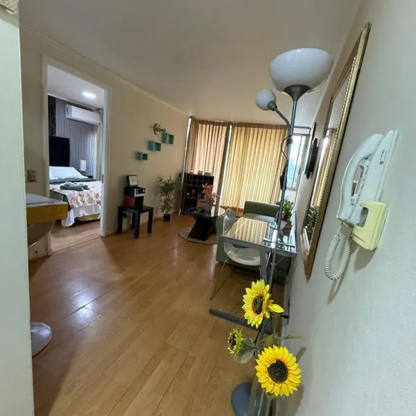 Apartamento aventura, hotel v destinaci Santiago