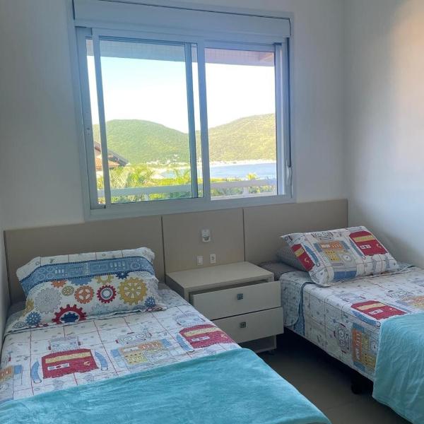 Apt Pé na Areia Floripa - Praia dos Açores - Churrasqueira na Varanda e Piscina - Foto 2