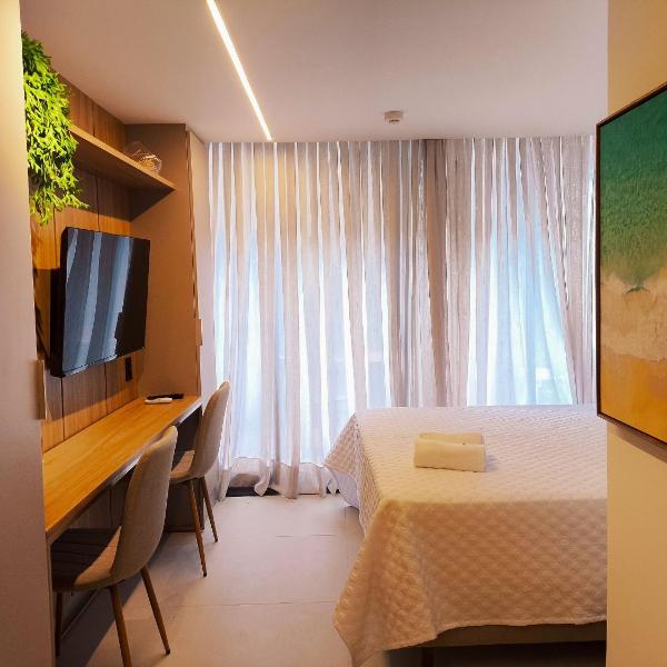 Alta Marine - Flat térreo pé na areia - Foto 4