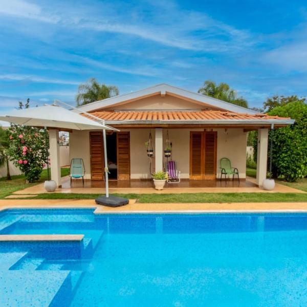 Piscina Aquecida Casa no Thermas de Sta Bárbara - Foto 4