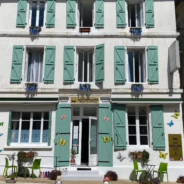 Les Papillons, hotel em Verteillac