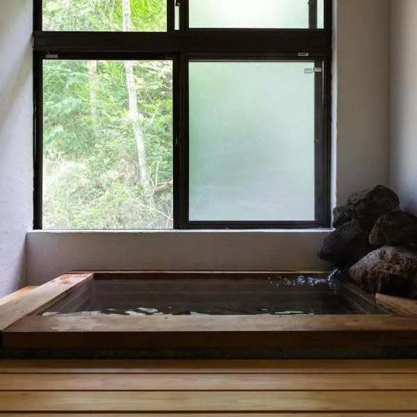 1日1組様限定 最大10名様 源泉かけ流し温泉付き Villa 水と深緑, Hotel in Azumino