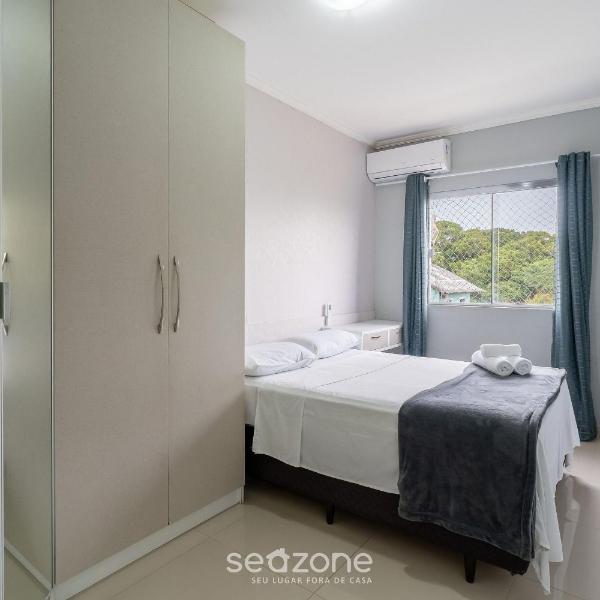 Apartamento c/ Churrasqueira 850m da Praia ACL0303