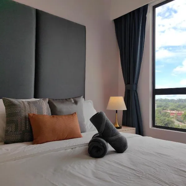 Vetro11 Beside QEH1 by JUNE Homestay, ξενοδοχείο σε Kota Kinabalu