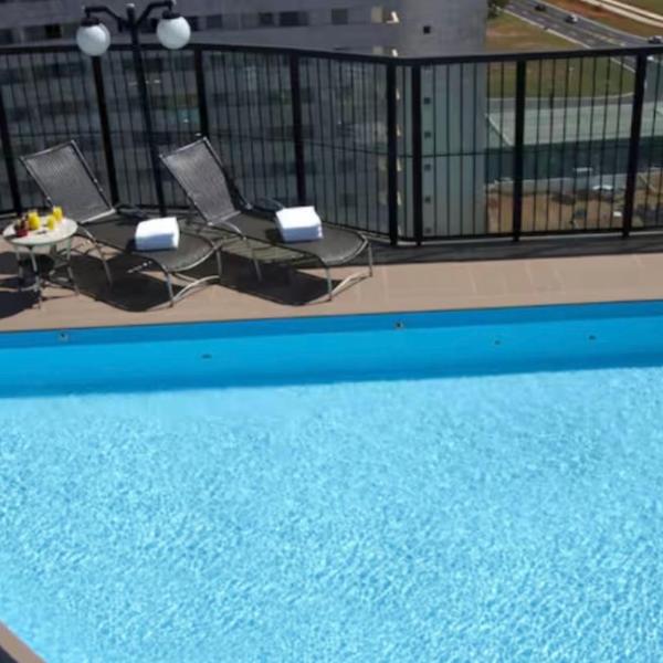 Flat Luxo - Let's Brasília Hotel com garagem - Foto 4