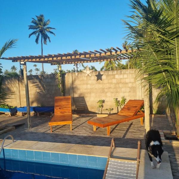 Casa em Icapui-CE, Praia de Barreiras - 3 quartos
