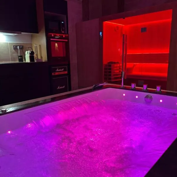 Da Lisa wellness spa proche centre ville, hotel in Reims