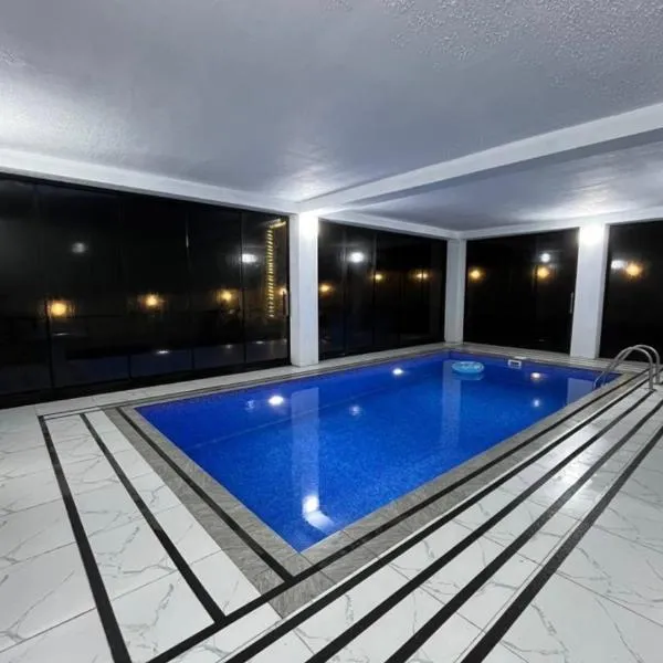 Qafqaz Mountain Terrace With Heated Pool, hotel in Gabala