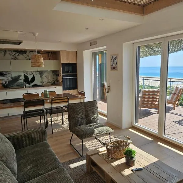 Les Pieux에 위치한 호텔 Lodge vue sur mer