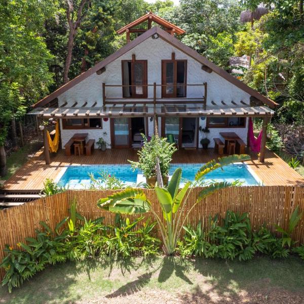Casinha Mandala - Taipu de Fora - suíte, piscina - Foto 4