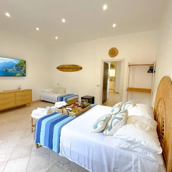 LIGEA APARTMENT - Bright Mediterranean Home with Bali-Inspired Touches - Central Anzio near Sea, Train and Bus Station, hotell sihtkohas Anzio