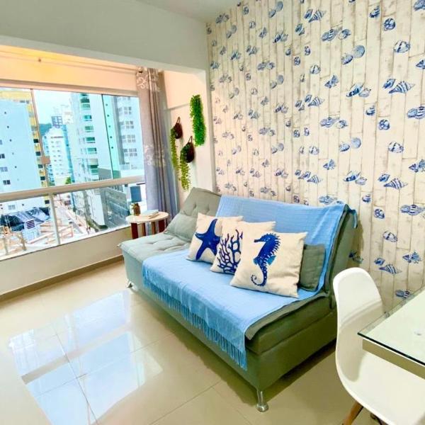 Lindo Apartamento com Vista Mar - Praia, Piscina e Garagem - Foto 4