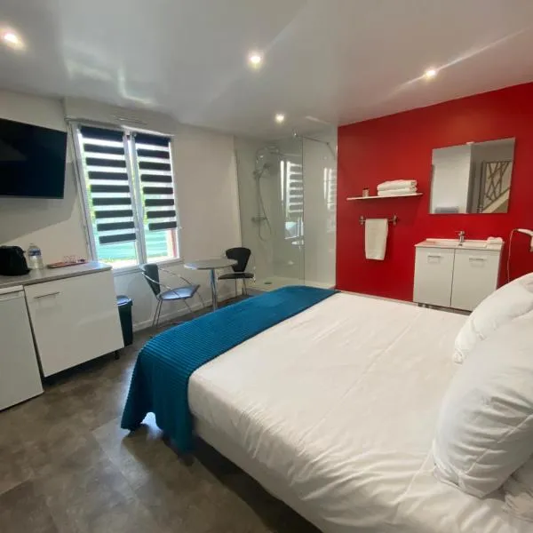 Aux Charmes，Isques的飯店