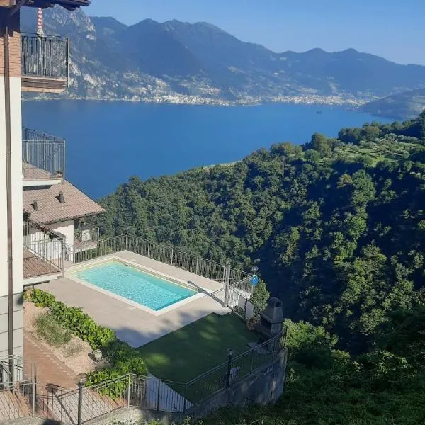 Il Giardino vista lago, hotel in Fonteno