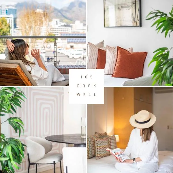 Upscale 1BR with Large Balcony in Trendy De Waterkant, hotell i Kapstaden