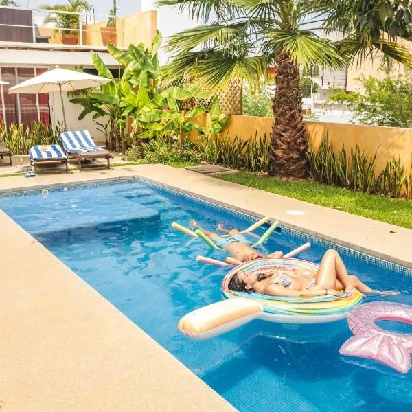 Villa Bonobo Coliving with breakfast, hotel in Puerto Escondido