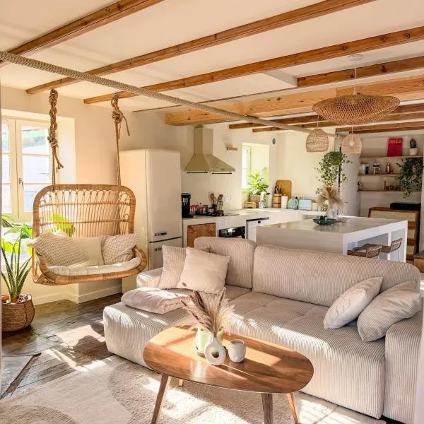 Maison au bord du Lot, hôtel à Bellefont-La Rauze