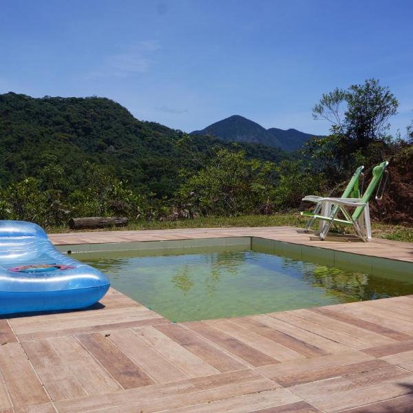 BEAUTIFUL CABIN in THE ATLANTIC FOREST WITH POOL