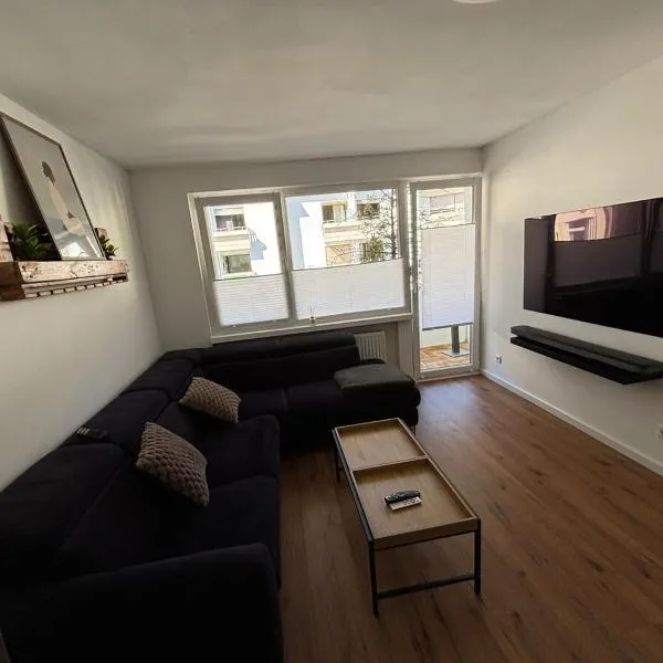 Viesnīca NEU Design Loft nähe Medienhafen mit Balkon Diseldorfā