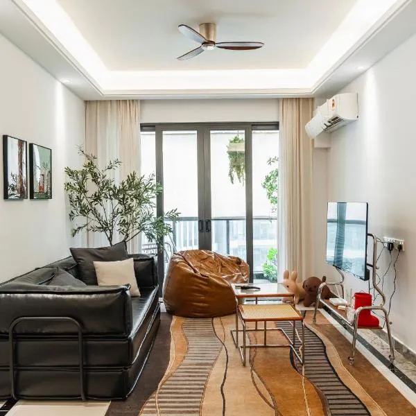 Extra Spacious R&F 公主湾 Dual-key 3BR Phase 2 CIQ with Netflix Premium and 2 Dryer, hotel u gradu 'Johor Bahru'