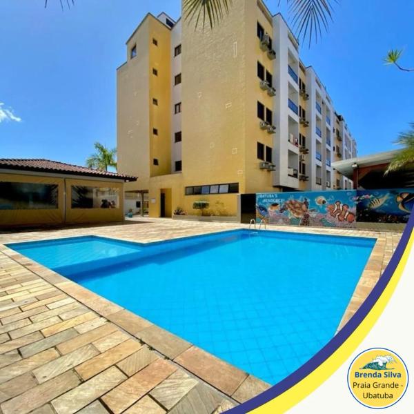 Apto com piscina à 50 m do mar, Praia Grande Ubatuba - Foto 4