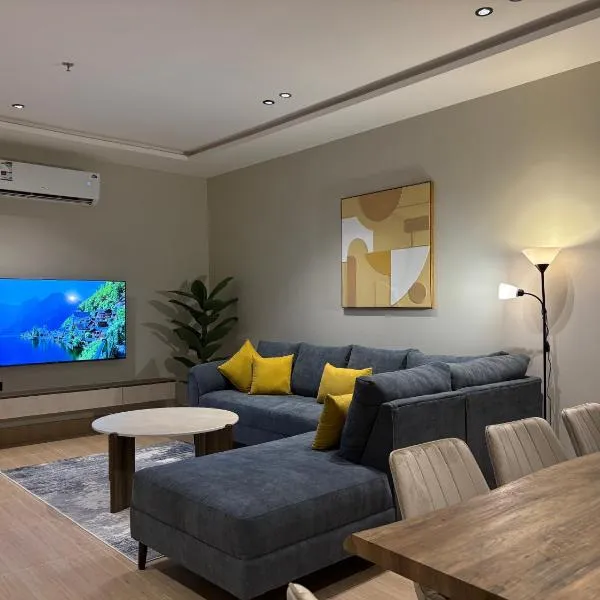 Vera 2 Apartment شقه أنيقه بالخبر بثلاث غرف نوم وصاله تتسع ل 6 اشخاص，位于阿可贺巴的酒店