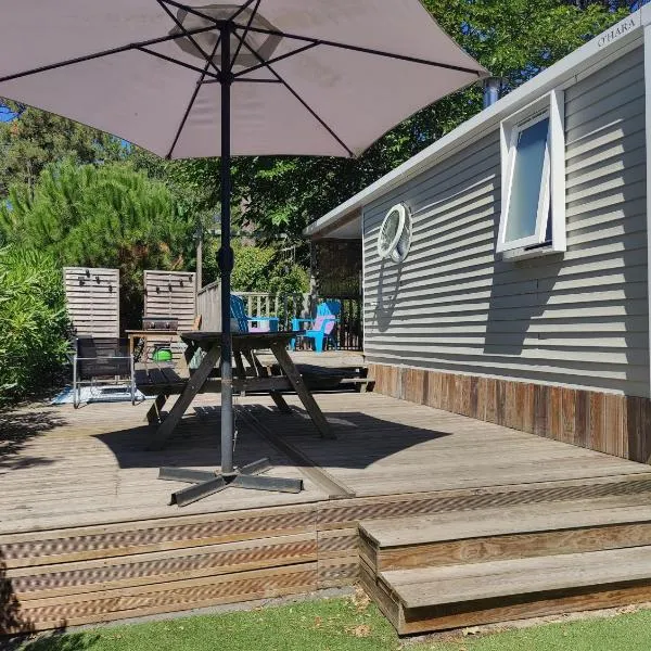 Mobile-Home 6 personnes Cap Ferret, hotel en Claouey