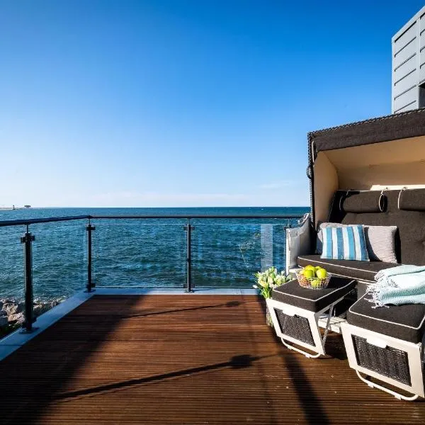 Haus am Meer - mit Panoramablick auf die freie Ostsee, Sauna und hochwertiger Ausstattung, hotelli kohteessa Olpenitz