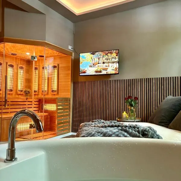 My happy place - Apartment mit Sauna & Whirlpool โรงแรมในเอสเซน
